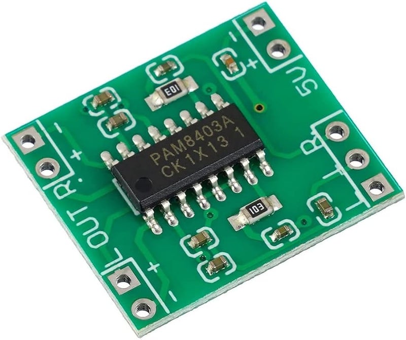 لوحة مكبر الصوت الرقمي PAM8403 2x3W مكبر طاقة مصغر من الفئة D وحدة مكبر 5 فولت - Image 2